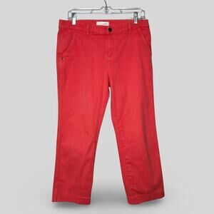 LOFT Straight Crop Colorful Jeans